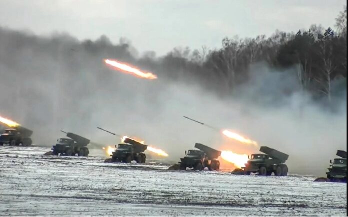 russia attcks ukrine