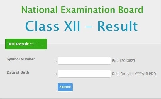 class 12 result