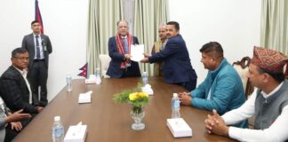 बुढीगण्डकी जलविद्युतकाे काम तत्काल अघि बढाउन प्रधानमन्त्रीकाे ध्यानाकर्षण