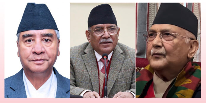 three leader in nepal