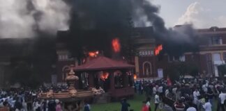 राष्ट्रपति कार्यालय तोडफोड र लुटपाट गरेको आरोपमा तीन जना पक्राउ