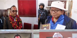 म्याग्दीमा दल र स्वतन्त्र उमेद्वारको प्रतिस्पर्धा