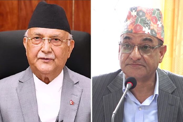 kp oli ramesh lekhak