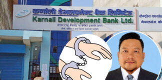 कर्णाली विकास बैंकका तत्कालीन सीईओसहित तीन पक्राउ, भएकाे के हाे ?
