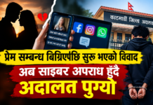 प्रेम सम्बन्ध बिग्रिएपछि सुरु भएको विवाद अब साइबर अपराध हुँदै अदालत पुग्यो