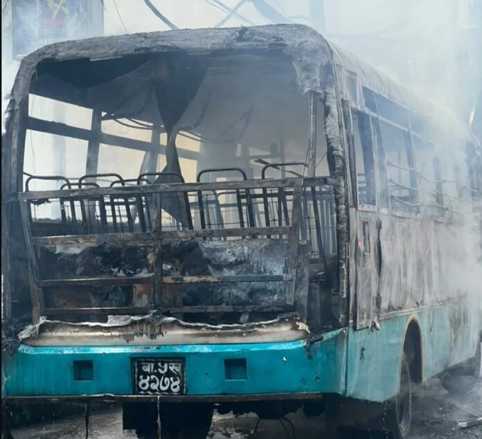 tripureswor bus